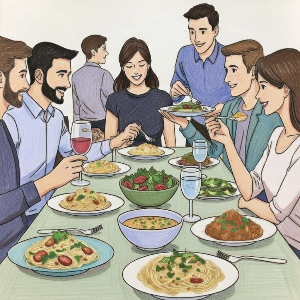 おまかせビュッフェスタイル